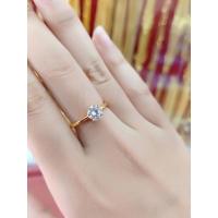 ราคา #แหวนทอง24kเพชรชูไม่ลอก (11950281753)