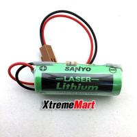 ราคา แบตเตอรี่ Sanyo CR17450SE-R CR17450 3V 2000mAh (มีตัวต้านทาน) Li-ion PLC Industrial Battery (ก้อนละ) (6238084700)
