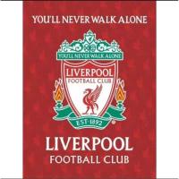 ราคา ผ้าห่มขนสำลี Fleece 5 ฟุต ลิขสิทธิ์แท้ ลายทีม ลิเวอร์พูล Liverpool (114507445)