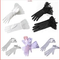 ราคา มาเวลโล ยืดกุทัณฑ์ถุงมือยืดหยุ่นลูกไม้ถุงมือเต็มนิ้วอุปกรณ์จัดงานแต่งงาน (41150945806)