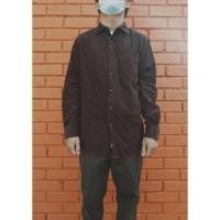 ราคา KEMEJA เสื้อเชิ้ตผ้าลูกฟูก Uniqlo ไซส์ L (มือสอง/มือสอง) (26114384813)