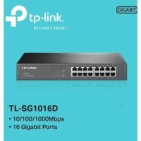 ราคา SWITCH (สวิตซ์) TP-LINK (TL-SG1016D) 16 PORTS GIGABIT PORT 10/100/1000 Mbps (12214689180)