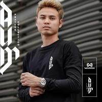 ราคา WARRIX เสื้อยืดคอกลม แขนยาว อุ้ม ธีราทร (WA-224CAAAUM2) (22319856024)