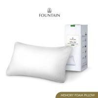 ราคา Fountain หมอนหนุนเมมโมรี่โฟม รุ่น Ultra Soft Pillow หมอนหนุนฟาวน์เทนช่วยรองรับศีรษะและลำคอให้ความนุ่มแน่นกำลังดีหลับสบาย (17924444929)