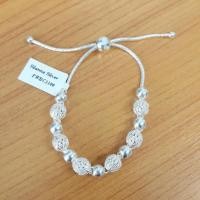 ราคา สร้อยข้อมือเงินแท้แบบรูด (1525440772)