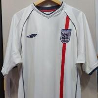 ราคา เสื้อทีมชาติอังกฤษ 2001-2003 แท้ England Umbro Shirt 2001-2003 Original (25403719424)