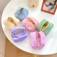 ราคา Crazy Bestieกระเป๋าผ้าสีสดใส•ซับในลายดอกไม้ (CB46) (29451398239)