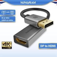ราคา Idigital DP to HDMI Adapter Converter, 4K 30Hz, 1080p 144Hz, สำหรับ PC, แล็ปท็อป, โปรเจคเตอร์, ส่งจาก กทม (24239990556)