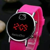 ราคา นาฬิกาดิจิตอล LED ซิลิโคน Hellokitty (27951975931)