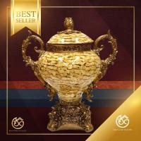 ราคา SGG ชุดแจกันสีน้ำตาล ผลิตจากเรซิน โครงสร้างแข็งแรง ขนาด 20กว้าง x 30ยาว x 35สูง cm (6534898064)