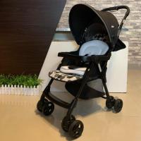 ราคา รถเข็นเด็กมือสอง ยี่ห้อ Joie สีดำเทา ลายจุด พร้อมเบาะซัพ (2603635854)