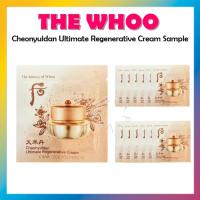 ราคา [THE Whoo] Cheonyuldan Ultimate Regenerative Cream Sample 1ml (24042929474)