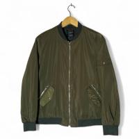 ราคา Zara Man Bomber Jacket Army Green Original (44110544712)