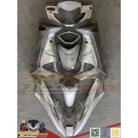 ราคา ชุดสีเวฟบังลม สีเทาทูโทน งานตัดเหมือนแท้!!! ชุดสี Honda Wave125i ไฟเลี้ยวบังลม สีเทาทูโทน งานเทียม (14986680833)