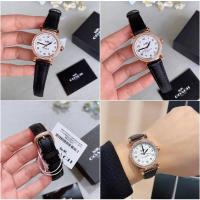 ราคา แท้ พร้อมส่งนาฬิกา Coach Watch 14503396 women’s หน้าปัดขาวกรอบล้อมคริสตัล (22184504199)