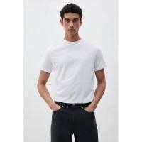 ราคา H&M(เอชแอนด์เอ็ม) เสื้อยืดทรง Slim Fit คอ Round-neck ผู้ชาย 0570002_2 (28174737419)