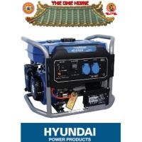 ราคา HYUNDAI เครื่องปั่นไฟ เบนซิน รุ่น HD-GE-3750E 3.0Kw. 7แรงม้า ฮุนได เครื่องยนต์ 4จังหวะ กุญแจสตาร์ท ปั่นไฟ ของแท้ (25970858703)