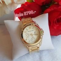 ราคา Michael Kors Women's Blair Gold-Tone Watch MK5639 (1799321145)