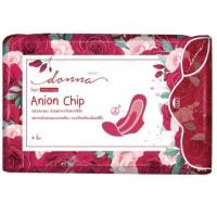 ราคา ดอนน่าผ้าอนามัยแบบกลางคืน 42.5ซม. 4ชิ้น (27933387983)