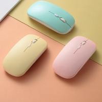 ราคา เมาส์เงียบแบบบลูทูธสองโหมด ไร้สาย 2.4G สำหรับแท็บเล็ต แล็ปท็อป สำนักงาน นักเรียน คอมพิวเตอร์ เมาส์ชาร์จได้ (28937104703)