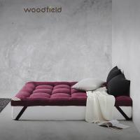 ราคา Woodfield ที่นอนเพิ่มความนุ่ม น้ำหนักเบาสบาย ยกคนเดียวได้ รุ่น Warrant สี Crimson หนา 3 นิ้ว ~ ส่งฟรี (18368428879)