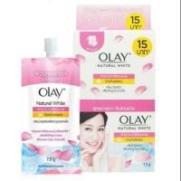ราคา #ยกกล่อง6ซอง โอเลย์ ชมพู เนเจอรัล ไวท์ พิงค์คิช แฟร์เนส OLAY NATURAL WHITE ขนาด7.5 กรัม (7047134251)