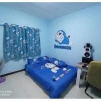 ราคา ม่านกันUV โดเรม่อน ผ้าม่านหน้าต่าง ผ้าม่านตาไก่ (7077983826)