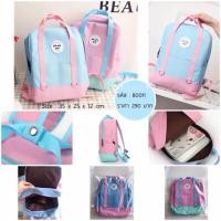 ราคา กระเป๋าเป้สีพาสเทล (322498235)