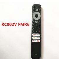 ราคา ของแท้ TCL Voice Command TV รีโมทคอนโทรล RC902V FMR6 เหมาะสําหรับ TCL TV Voice รีโมทคอนโทรล RC902V FMR1 FMR4 FMR6 FMR2 FAR1 50/55/75C725 P735 C635 (43756405119)