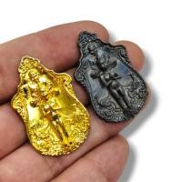 ราคา [L]KO1เหรียญไอ้ไข่เด็กวัดเจดีย์ งานพุทธศิลป์ มี 2 แบบให้เลือกบูชา เนื้อตะกั่วและเนื้อชุบทองพรีเมี่ยมโกลด์ งดงามมากเหรียญ (18089940250)