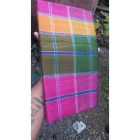 ราคา ผ้าโสร่งไหมแท้ทอมือ สวยหนาแน่น ขนาด100×200 #ผ้าไหมแท้ทอมือ #thaisilk (8985062270)