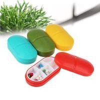 ราคา HCZ Pill Box กล่องยา 6 ช่อง ทรงรี ตลับยา ตลับใส่ยา กล่องใส่ยาแบบพกพา กล่องยาพกพา ตลับใส่ยาแบบพกพา ดีไซน์สวยหรู (5436644466)