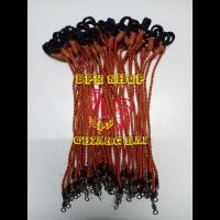 ราคา เชือกผูกขาไก่ ไก่แจ้ ไก่ตั้ง แพ็ค 1 เส้น (น้ำตาล A) ยาว 20 cm. พร้อมลูกหมุนเหล็ก เชือกกันน้ำ (9756967948)