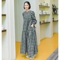 ราคา SABINA SQUARE BLACK / ชุดมุสลิมผู้หญิง / MUSLIMAH GAMIS (26887926335)