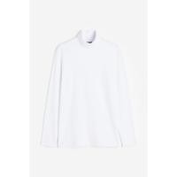 ราคา H&M(เอชแอนด์เอ็ม) เสื้อคอเต่าผ้าคอตตอนทรงสลิม Men Slim Fit Cotton polo-neck top 1026351_2 (27826606681)