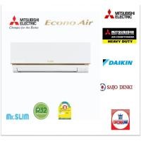 ราคา เครื่องปรับอากาศ (Air Condition) ขนาด 8,000 - 13,000 BTU. เบอร์ 5 (ราคาพร้อมติดตั้ง) พื้นที่จังหวัดฉะเชิเทรา :ทักมาก่อน (7395516101)