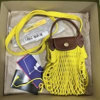ราคา used longchamp xs สีเหลือง แท้ (22911463723)