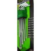 ราคา Veloz Premium Hex - Star Extra Long Combine L KEY SET 9 ชิ้น TORX FLAT / L KEY SET Star และ ORDINARY L KEY (22484026032)
