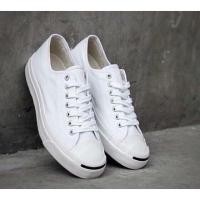 ราคา [ลดวันเดียว]✅ แท้Converse jack คอนเวิร์ส แจ๊ค (FREE BOX) สีขาว (8242228021)