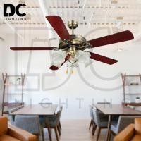 ราคา พัดลม พัดลมเพดานคลาสสิก พัดลมแบบโบราณ -03-T356-WH+WC (5275955223)