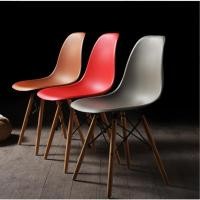 ราคา home_sick เก้าอี้ สไตล์โมเดิร์น สวยทันสมัย ที่นั่งพลาสติก ขาไม้สีบีช YF-1094 f 994 (2022656647)