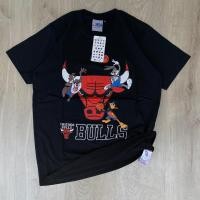 ราคา เสื้อบาสเก็ตบอล Chicago Bulls Nba X Duck เสื้อยืด (24360444746)