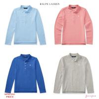 ราคา RALPH LAUREN COTTON LONG-SLEEVE POLO( Girl Size) (870413271)