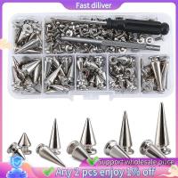 ราคา 70 ชุดเงินผสมรูปร่าง Spikes และ Studs กรวย Croc Spikes หนัง Rivet Kit สําหรับเสื้อผ้ารองเท้าเข็มขัด DIY (40307710026)