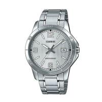 ราคา Casio นาฬิกาข้อมือผู้ชาย สีเงิน สายสแตนเลส รุ่น MTP-V004D, MTP-V004D-7B2,MTP-V004D-7B2UDF (5919058826)
