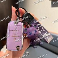 ราคา สําหรับ MG TUP ฝาครอบกุญแจรถใช้งานร่วมกับ MG MG3 ZS EV MG4 MG5 MG6 MG HS EP MG พวงกุญแจ (29033537991)