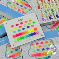 ราคา Milanเซ็ทโทนสีนีออน16สี (29585180265)