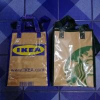 ราคา IKEA/สตาร์บัค​ กระเป๋ากระดาษเคลือบ (4014514798)