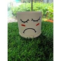 ราคา Set กระถางดินเผา หน้าอิโมจิ (กระถาง+จานรอง) (8079725258)