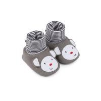 ราคา รองเท้าเด็กอ่อน Mothercare monkey sock top baby booties WC713 (28674781342)